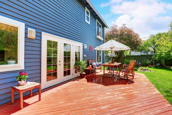 Blue Siding Installation in Terre Haute