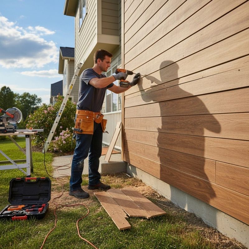 Exterior Wood Siding Repair